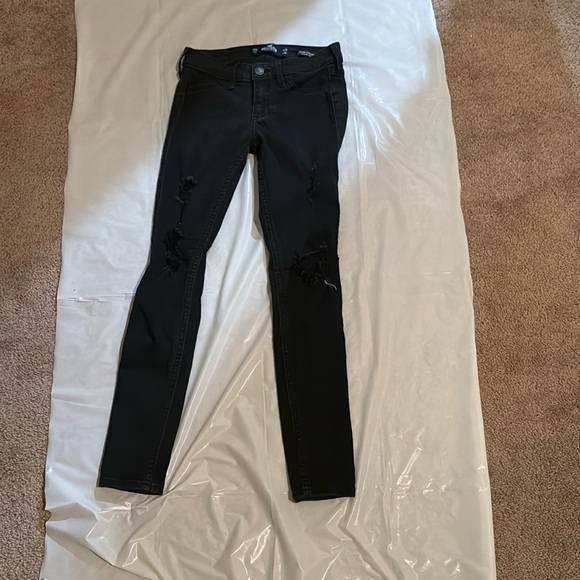 Hollister low rise super skinny jegging  size 00 short waist 23 length 26 - Picture 2 of 4